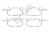 BRECK 20635 00 702 10 Brake Pad Set, disc brake